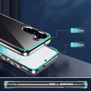 Alogy Etui ochronne obudowa Hybrid Clear Case do Samsung Galaxy S23 Plus Przezroczyste - Etui i futerały do telefonów - miniaturka - grafika 5