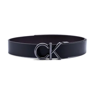 Calvin Klein Dwustronny pasek CK METAL BOMBE 35MM - Paski - miniaturka - grafika 1