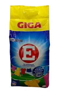 E Proszek KOLOR do prania Do tkanin kolorowych, 100 prań, Zawartość 5500 g - Środki do prania - miniaturka - grafika 1
