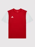 Koszulki sportowe męskie - Adidas Koszulka techniczna Estro 19 DP3215 Czerwony Regular Fit - miniaturka - grafika 1
