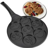 Patelnie - PATELNIA DO NALEŚNIKÓW JAJEK PANCAKES PLACKÓW 26CM NON-STICK FOREMKI BUŹKI - miniaturka - grafika 1