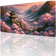 Podkładki pod mysz - DUŻA PODKŁADKA POD MYSZKĘ Stara Japońska Świątynia 90x40 TILT Wytrzymała - miniaturka - grafika 1