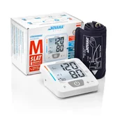 Ciśnieniomierze i akcesoria - NOVAMA White M Ciśnieniomierz elektroniczny z ekranem z cyframi XXL - miniaturka - grafika 1