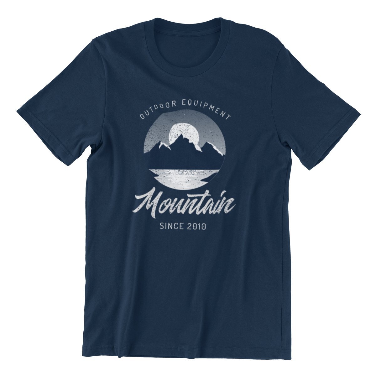 T-SHIRT MĘSKI Z NADRUKIEM REGULAR FIT Z KRÓTKIM Z RĘKAWEM BAWEŁNIANA