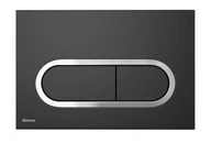 Przyciski spłukujące - Ravak Chrome - Kontrola spłukiwania, czarny matowy/chrom X01797 - miniaturka - grafika 1