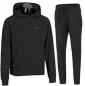Spodnie sportowe damskie - 4F DAMSKI DRES BAWEĹNA KOMPLET BLUZA SPODNIE / rozm XL - miniaturka - grafika 1