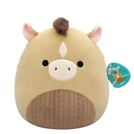 Maskotki i pluszaki - SQK - Medium Plush (12" Squishmallows) (TBD - Olive Horse W/Brown Embossed Cable Knit Belly) - miniaturka - grafika 1