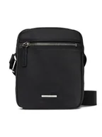 Nerki - Calvin Klein Saszetka Sleek Nylon Reporter LV04D3176G Czarny - miniaturka - grafika 1