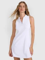 Sukienki - 4F Sukienka tenisowa damska - biała L - miniaturka - grafika 1
