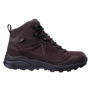 Męskie Buty JACK WOLFSKIN SUNSET HIKE TEXAPORE MID M 4057831-5138 – Brązowy - Buty trekkingowe męskie - miniaturka - grafika 1
