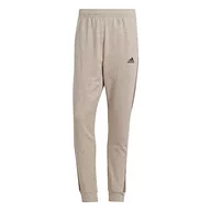 Spodenki męskie - adidas Męskie spodnie melanżowe (1/1), Wonder Beige Mel./Trace Brown Mel., L - miniaturka - grafika 1
