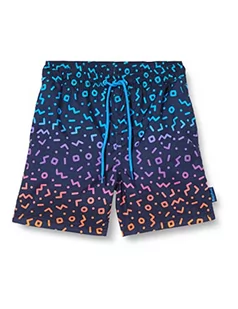 Playshoes Szorty kąpielowe chłopięce, Marine Alllover, 110-116 - Kąpielówki dla chłopców - miniaturka - grafika 1