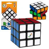 Zabawki zręcznościowe - Rubik's Cube Kostka Rubika Gra Logiczna Nowa Wersja Bez Naklejek 3x3 8+ - miniaturka - grafika 1