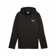 Bluzy męskie - PUMA BLUZA EVOSTRIPE WARM FZ DK 68170301 r S - miniaturka - grafika 1