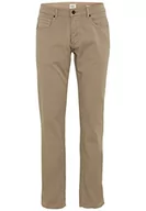 Spodenki męskie - Camel Active Męskie Spodnie Bawełniane Regular Fit Houston, Brązowy, 36W / 32L - miniaturka - grafika 1