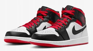 Buty Nike Air Jordan 1 Mid " Gym Red Black " r. 43 - Buty sportowe damskie - miniaturka - grafika 1