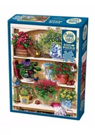 Puzzle - Puzzle 500 Regał z kwiatami - miniaturka - grafika 1