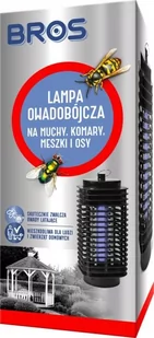 Bros lampa owadobójcza na muchy komary meszki i osy - Lampy owadobójcze - miniaturka - grafika 1
