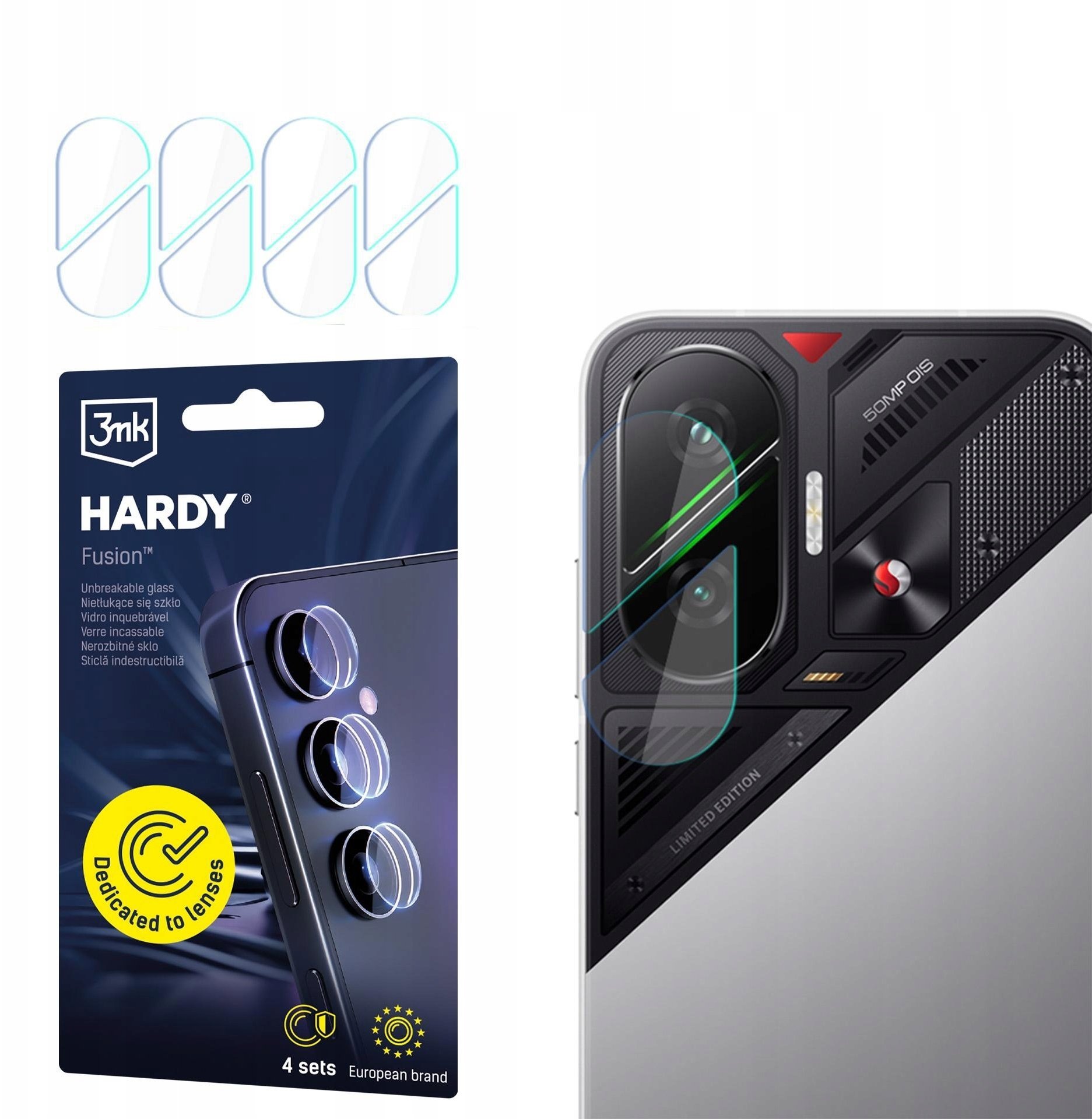 3MK Poco F7 - 3mk Hardy Fusion Lens Protection
