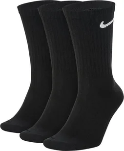 Nike Everyday Lightweight Crew 3Pak skarpety wysokie 010 : Rozmiar - 39 - 42 (SX7676-010) - Skarpety termoaktywne - miniaturka - grafika 1