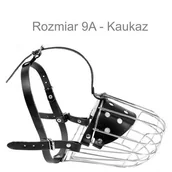 Kagańce dla psów - Dino Kaganiec MET.9A Kaukaz 3325 - miniaturka - grafika 1