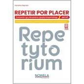 Książki do nauki języka hiszpańskiego - Repetir por placer Ćw i gry leksykalne od A2 Nowa - miniaturka - grafika 1