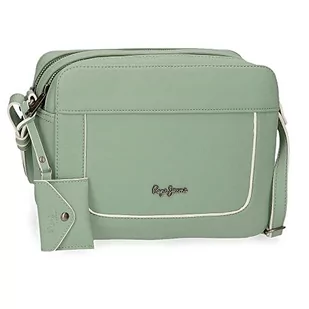 Pepe Jeans Jeny torba na laptopa, 13,3 cala, zielona, 42 x 29 x 11 cm, sztuczna skóra - Torebki damskie - miniaturka - grafika 1