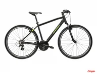 Rowery - Rower Kross Evado 2.0 czarny/zielony mat 2024 - miniaturka - grafika 1