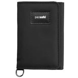 Pacsafe RFIDsafe Wallet RFID 8 cm black - Portfele - miniaturka - grafika 1