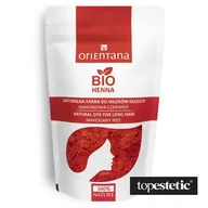 Farby do włosów i szampony koloryzujące - ORIENTANA Bio henna do półdługich i krótkich MAHONIOWA CZERWIEń 50g - miniaturka - grafika 1