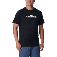 Koszulki męskie - Koszulka męska Columbia CSC Seasonal Logo Tee z krótkim rękawem - miniaturka - grafika 1