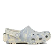 Buty dla dziewczynek - Klapki sportowe chodaki Crocs CLASSIC MARBLED 2074641FS 37-38 - miniaturka - grafika 1