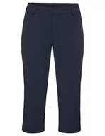 Spodnie damskie - VAUDE VAUDE Yaki Pants II spodnie damskie 3/4 niebieski Eclipse 36 408197500360 - miniaturka - grafika 1