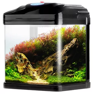 SUNSUN Pika-Pika AquaKids - akwarium 3l czarne SUNSUN HR-180 BLACK - Akwaria i zestawy akwarystyczne - miniaturka - grafika 1
