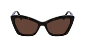 Okulary przeciwsłoneczne - KARL LAGERFELD KL6105S Okulary przeciwsłoneczne, ciemny żółw, jeden rozmiar dla kobiet, Ciemny Żółw, rozmiar uniwersalny - miniaturka - grafika 1