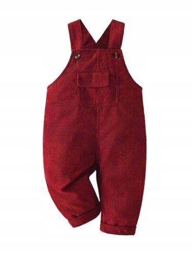 SHEIN KOMBINEZON DZIECIĘCY BORDOWY CASUAL 82 ŁYD