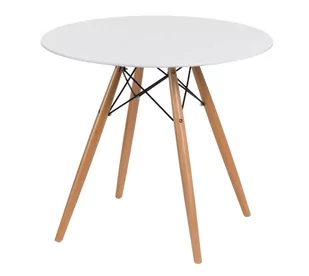 D2.Design Stół DTW 80 cm, blat biały 64163 - Stoły - miniaturka - grafika 1