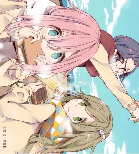 Plakat Anime Manga Yuru Camp yc_041 A1+ (custom)
