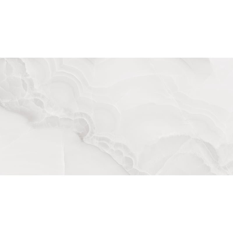 Mexen Onyx Silver gres szkliwiony rekt. G1, płytka podłogowo-ścienna 120 x 60 cm, połysk - TL106-120-060-02