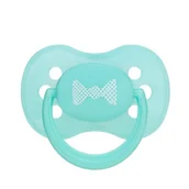 Smoczki uspokajające - CANPOL CANPOL BABIES Pastelove Smoczek silikonowy symetryczny 0-6m turkusowy 22/416 - miniaturka - grafika 1