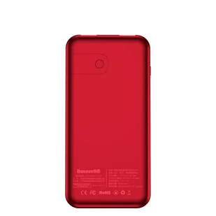 Baseus Bracket Wireless Charger power bank 8000 mAh bezprzewodowa ładowarka Qi czerwony (PPALL-EX09) - Ładowarki do telefonów - miniaturka - grafika 6