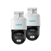 Systemy inteligentnych domów - 2x Kamera bezprzewodowa Reolink Trackmix POE obrotowa 8MP - miniaturka - grafika 1