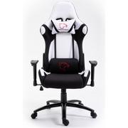 Fotele gamingowe - Furniture 4 gamers F4G FG38/F Biały (F4GFG38W/F) - miniaturka - grafika 1