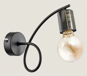 Lampy ścienne - Minimalistyczny kinkiet na jedną, odkrytą żarówkę ALFA 26040 z serii TANGO - miniaturka - grafika 1