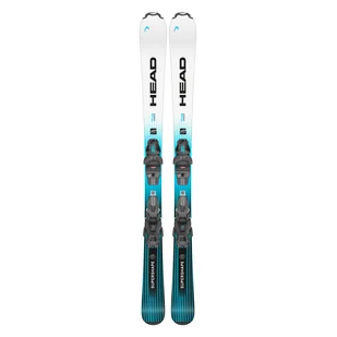 Dziecięce Narty HEAD SUPERSHAPE TEAM EASY JRS+ JRS 4,5 8466009230 314504045 – Wielokolorowy - Narty - miniaturka - grafika 1