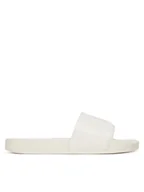 Klapki i japonki damskie - Tommy Jeans Klapki Flag Pool Slide Patent EN0EN02901 Biały - miniaturka - grafika 1