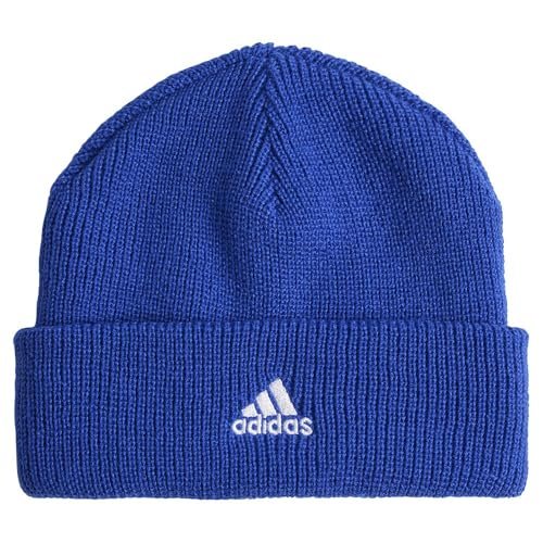 adidas Czapka dziecięca unisex, Półprzezroczysty niebieski, S