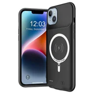 Etui i futerały do telefonów - Przenośne etui na baterie typu A D98 do iPhone'a 14 Plus Power Bank Etui na telefon 8500 mAh magnetyczne - miniaturka - grafika 1