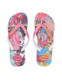 Klapki i japonki damskie - Havaianas Japonki 41235005217 Różowy - miniaturka - grafika 1