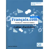 Książki do nauki języka angielskiego - Francais.com debutant Zeszyt ćwiczeń poziom A1-A2 - miniaturka - grafika 1